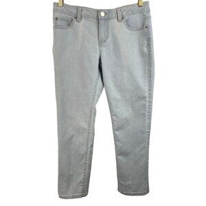 Jennifer Lopez Light Gray Capris